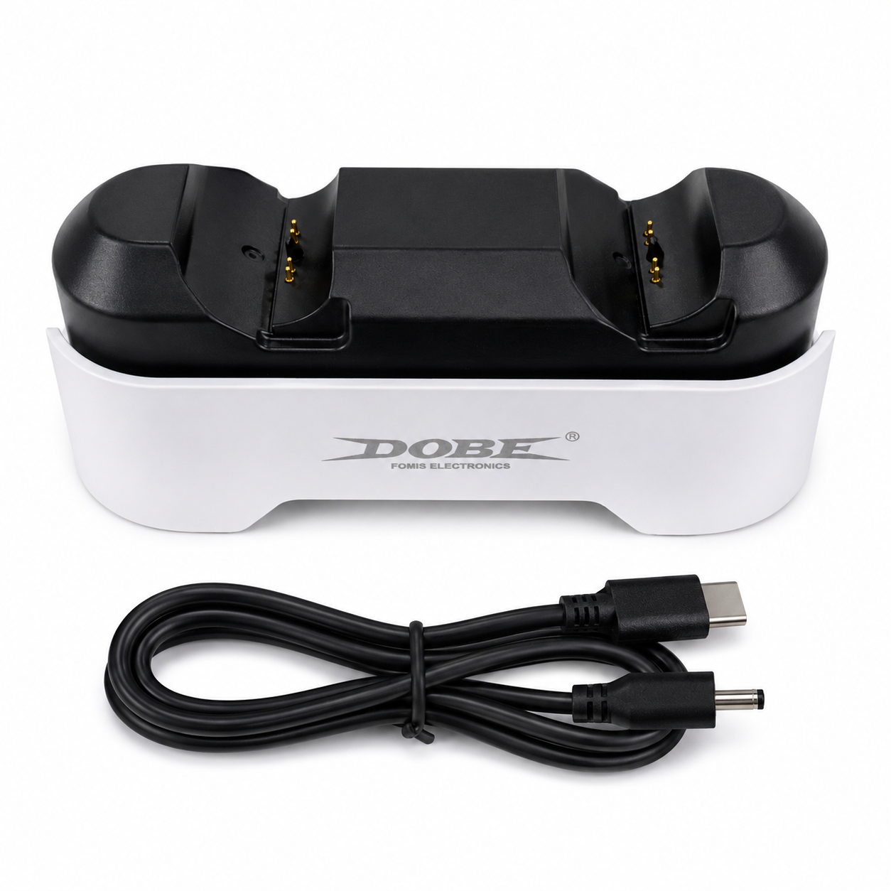 Base de Carga Dual DOBE para Controles PS5 DualSense y DualSense Edge