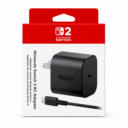 Adaptador de Corriente USB-C para Nintendo Switch 2 – Cargador AC de Alta Velocidad