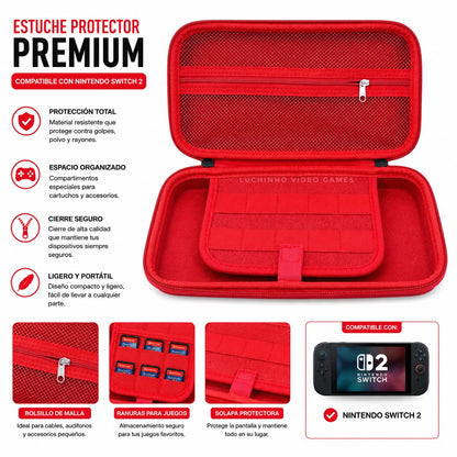 Estuche Protector Mario para Nintendo Switch 2
