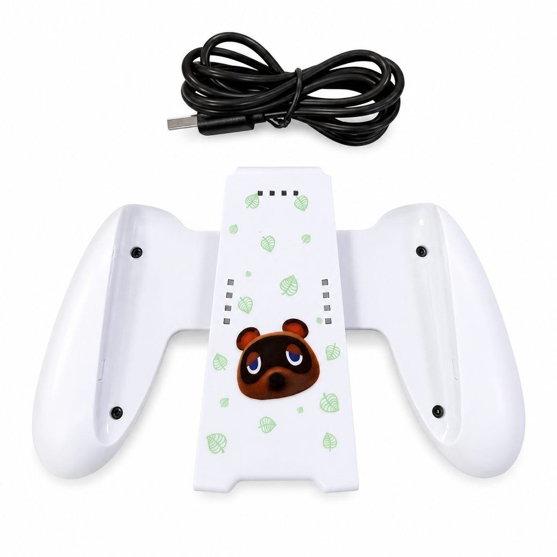 HandGrip Animal Crossing Recargable para Nintendo Switch Joy-ConControl- Batería Integrada Editor de texto enriquecido