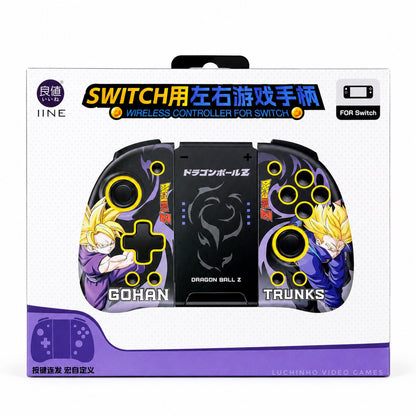 Control Inalámbrico Para Nintendo Switch Diseño Dragon Ball Z