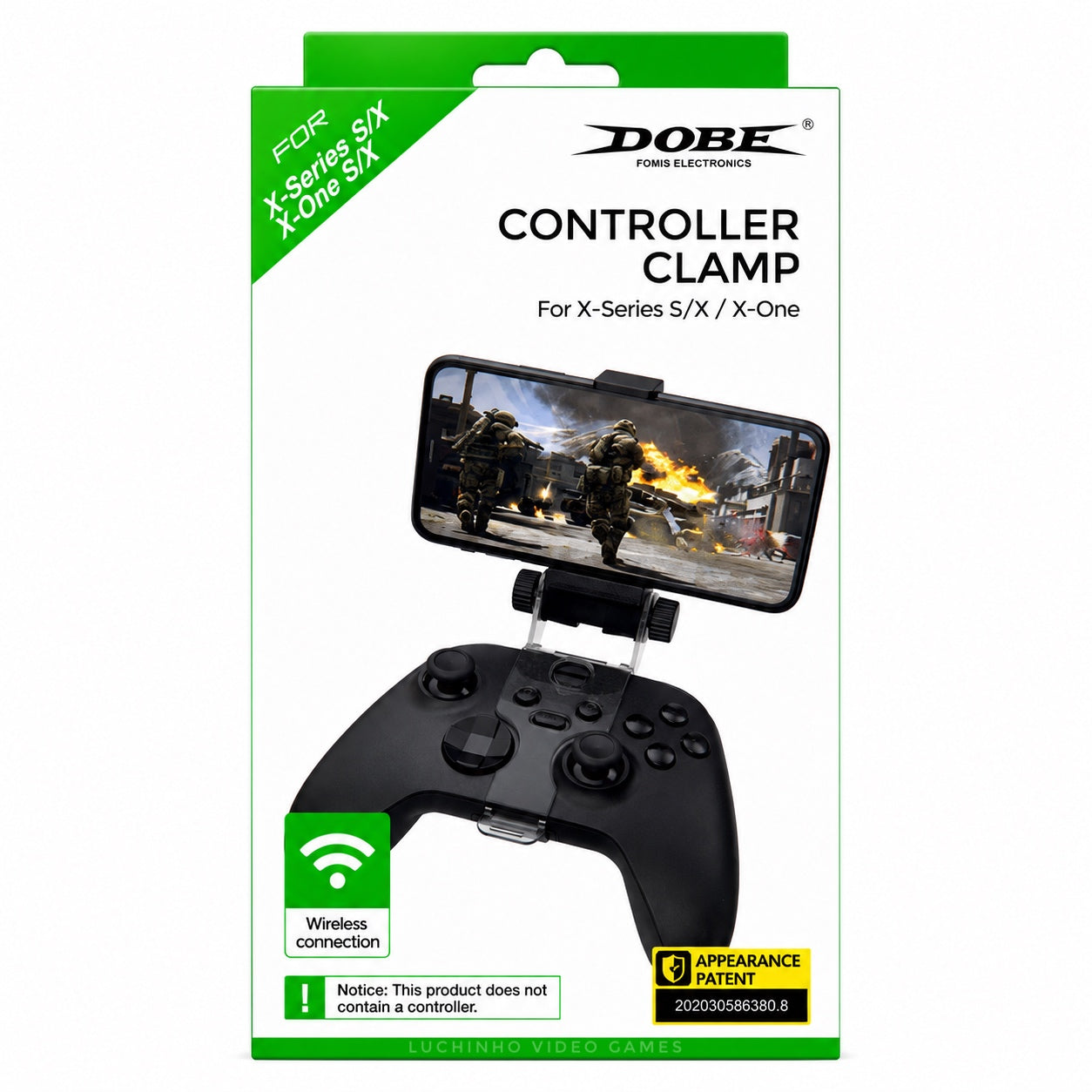 Soporte para Celular DOBE para Control Xbox Series X|S y Xbox One Ajustable