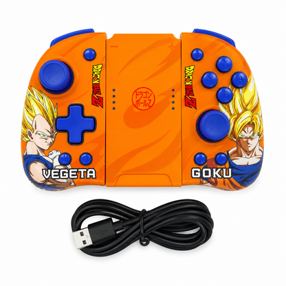 Control Inalámbrico Para Nintendo Switch Dragon Ball Z Goku Vegeta