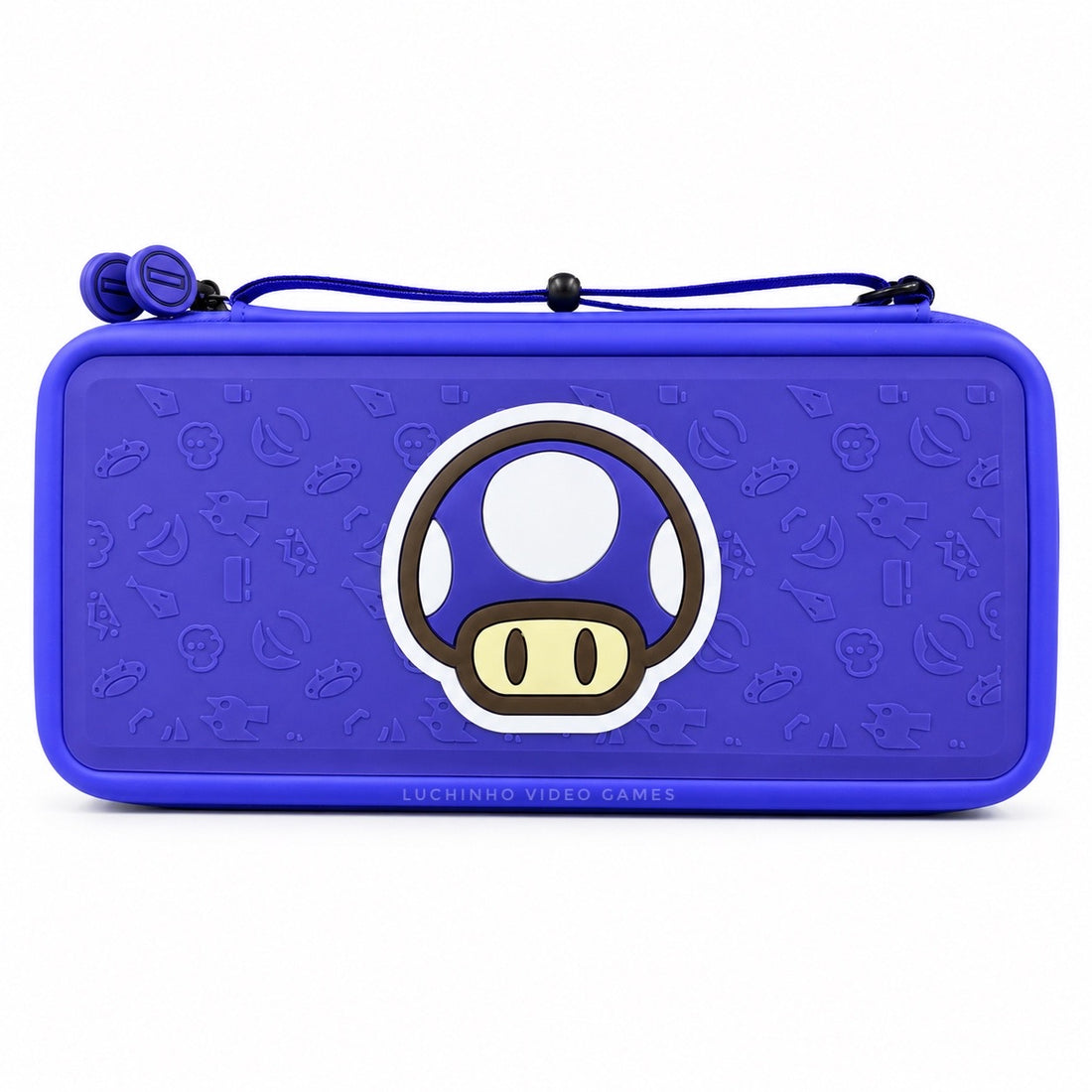 Estuche Protector Hongo Azul para Nintendo Switch 2