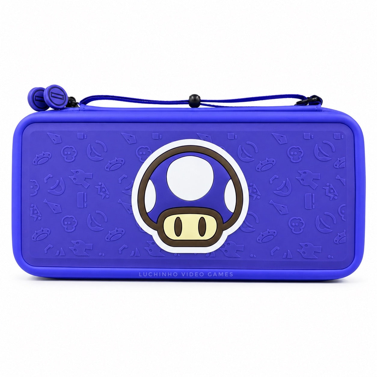 Estuche Protector Hongo Azul para Nintendo Switch 2