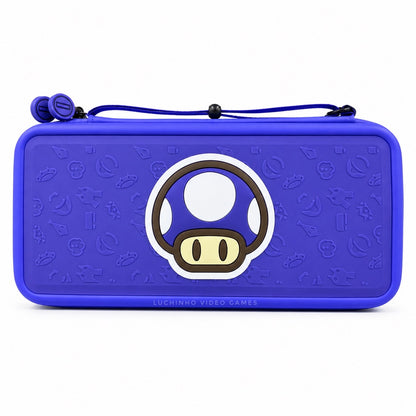 Estuche Protector Hongo Azul para Nintendo Switch 2