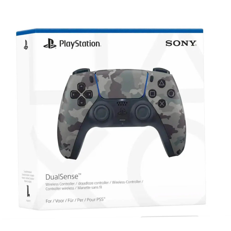 Control Inalambrico PS5 DualSense Gris Camuflado