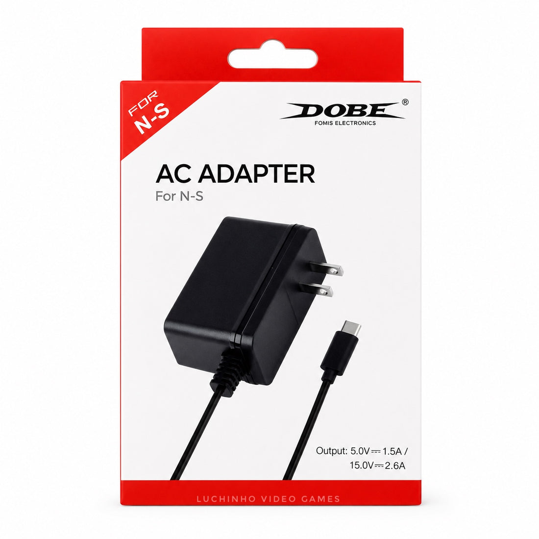 Adaptador de Corriente Tipo-C para Nintendo Switch