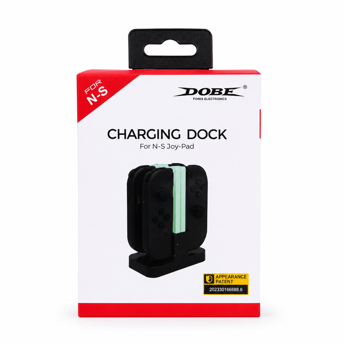 Base de Carga para Joy-Con Nintendo Switch – Estación USB-C con LED para 4 Controles