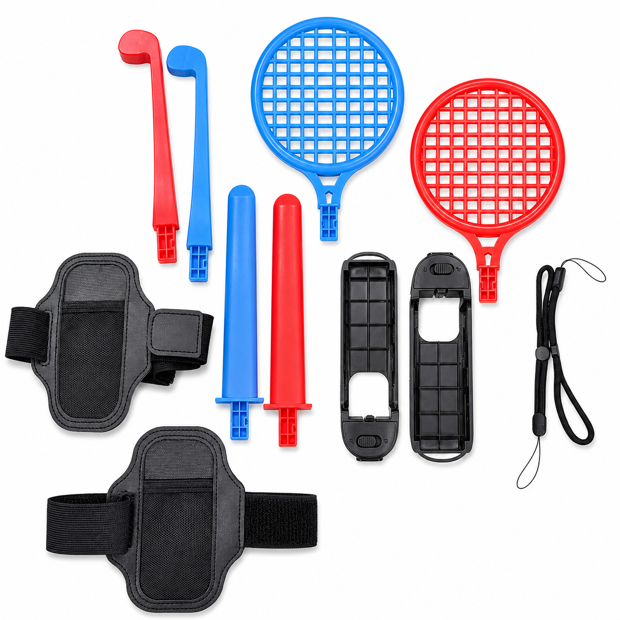 Kit Deportivo 12 en 1 para Nintendo Switch 2 – Accesorios para Juegos de Deportes
