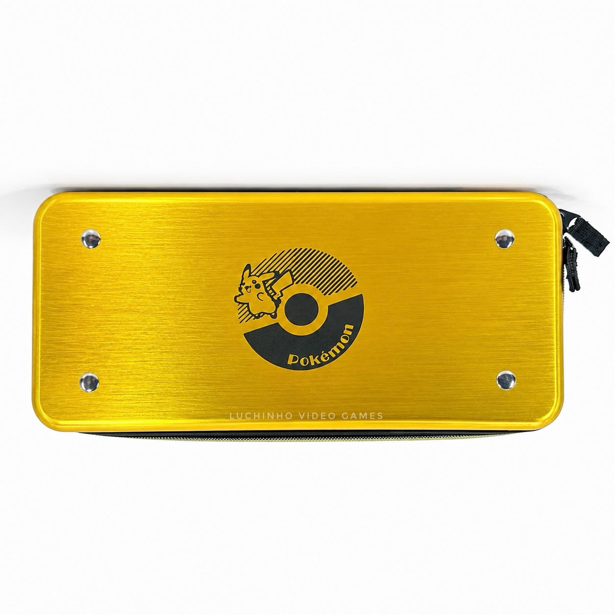 Estuche Rígido Pokémon Dorado para Nintendo Switch 2