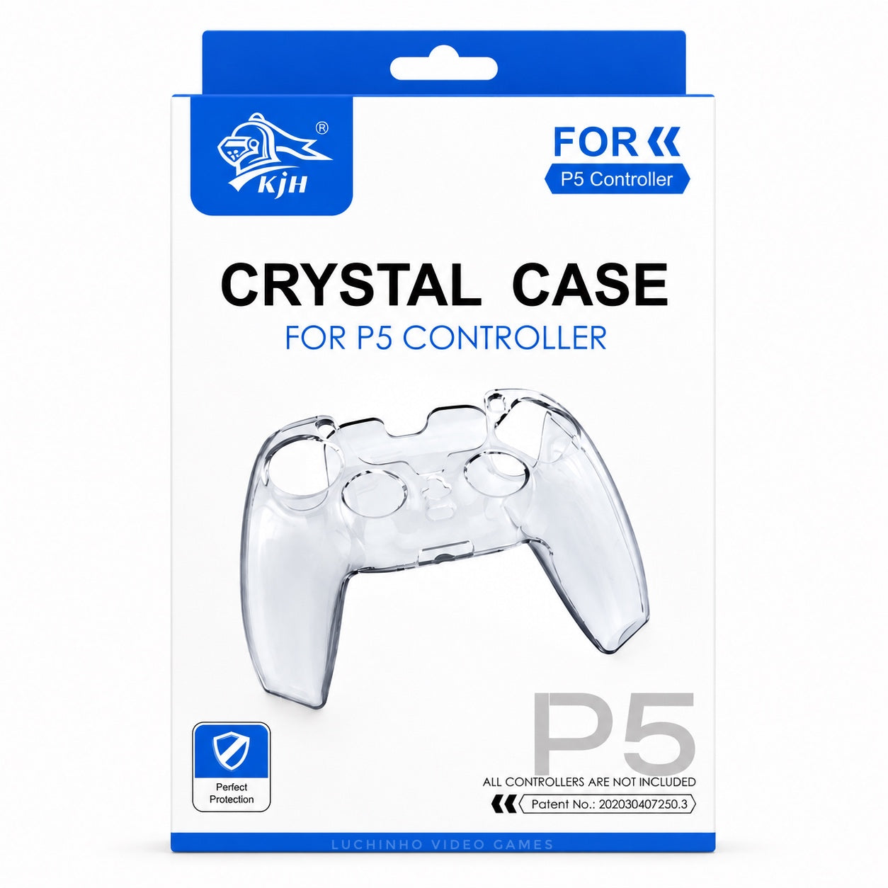 Carcasa Protectora Transparente para Control PS5 DualSense