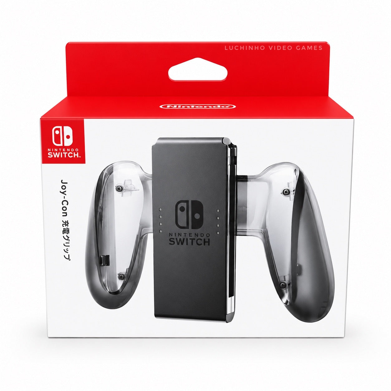 Handgrip Para Nintendo Switch- Ergonómico con Carga Integrada