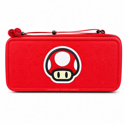 Estuche Protector Hongo Rojo para Nintendo Switch 2
