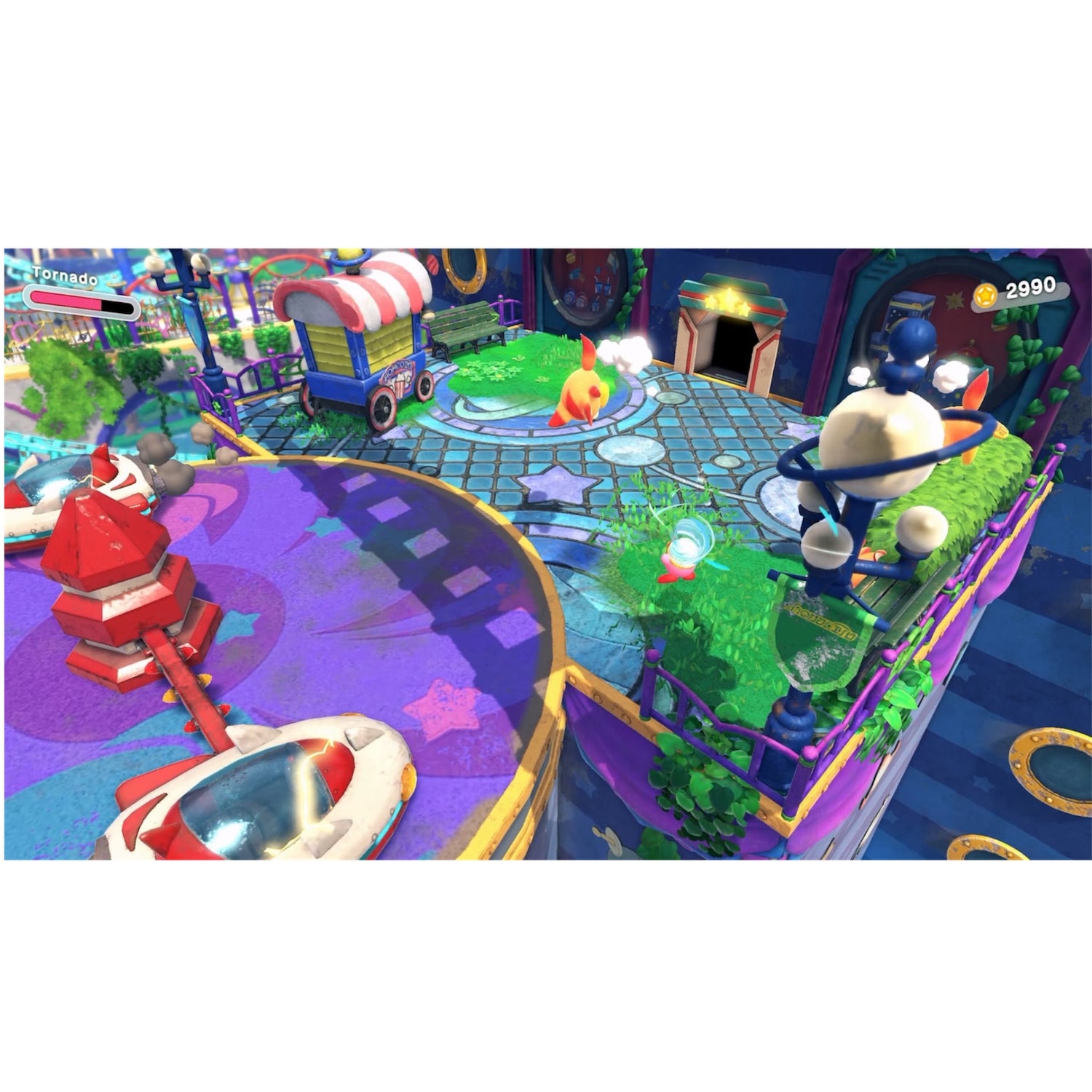 Kirby Forgotten Land + Star-Crossed World Switch 2 Juego Fisico
