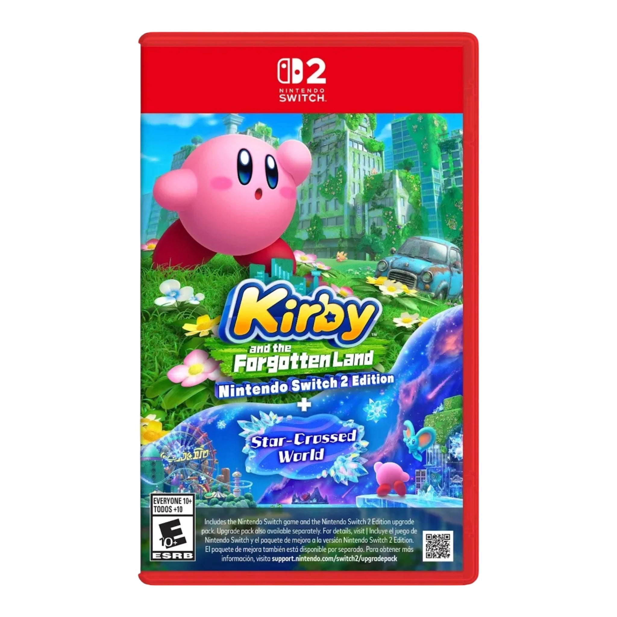 Kirby Forgotten Land + Star-Crossed World Switch 2 Juego Fisico