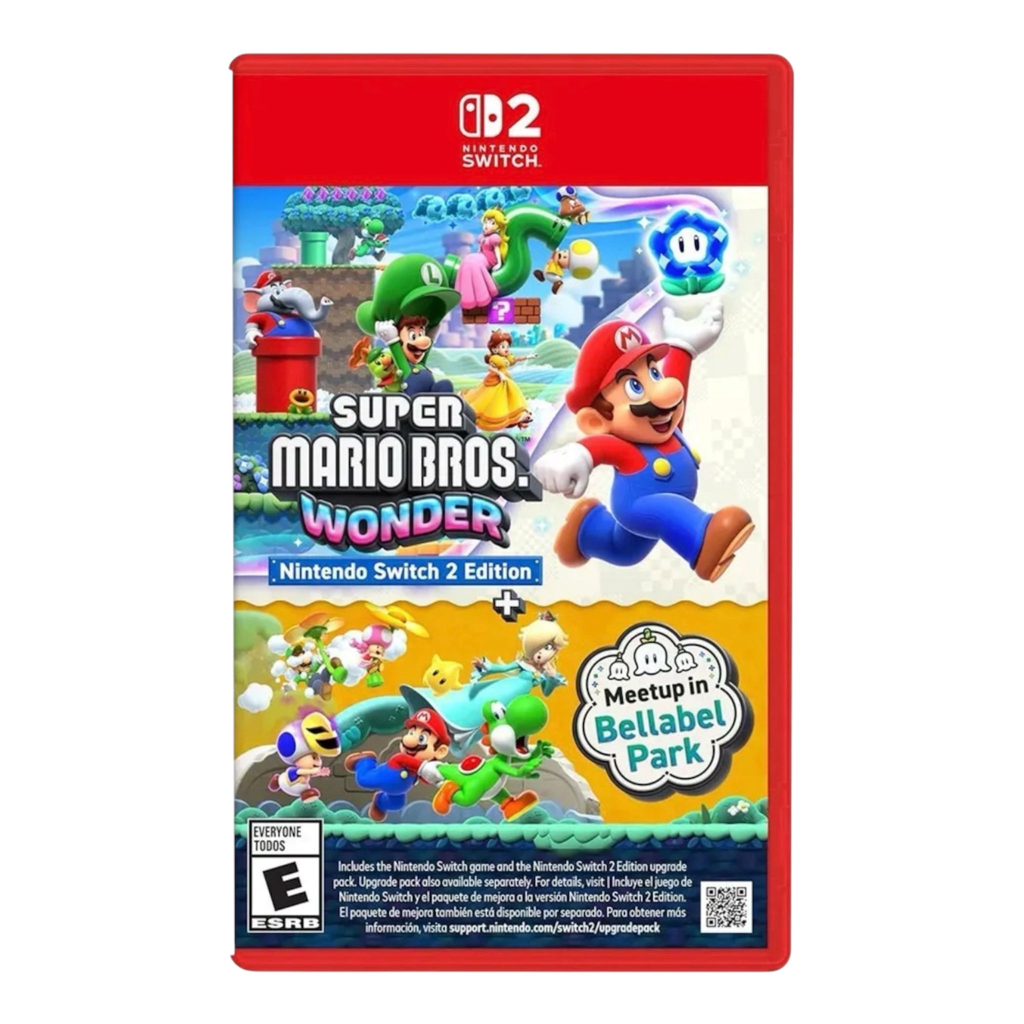 Super Mario Bros Wonder + Meetup In Bellabel Park Switch 2 Juego Fisico