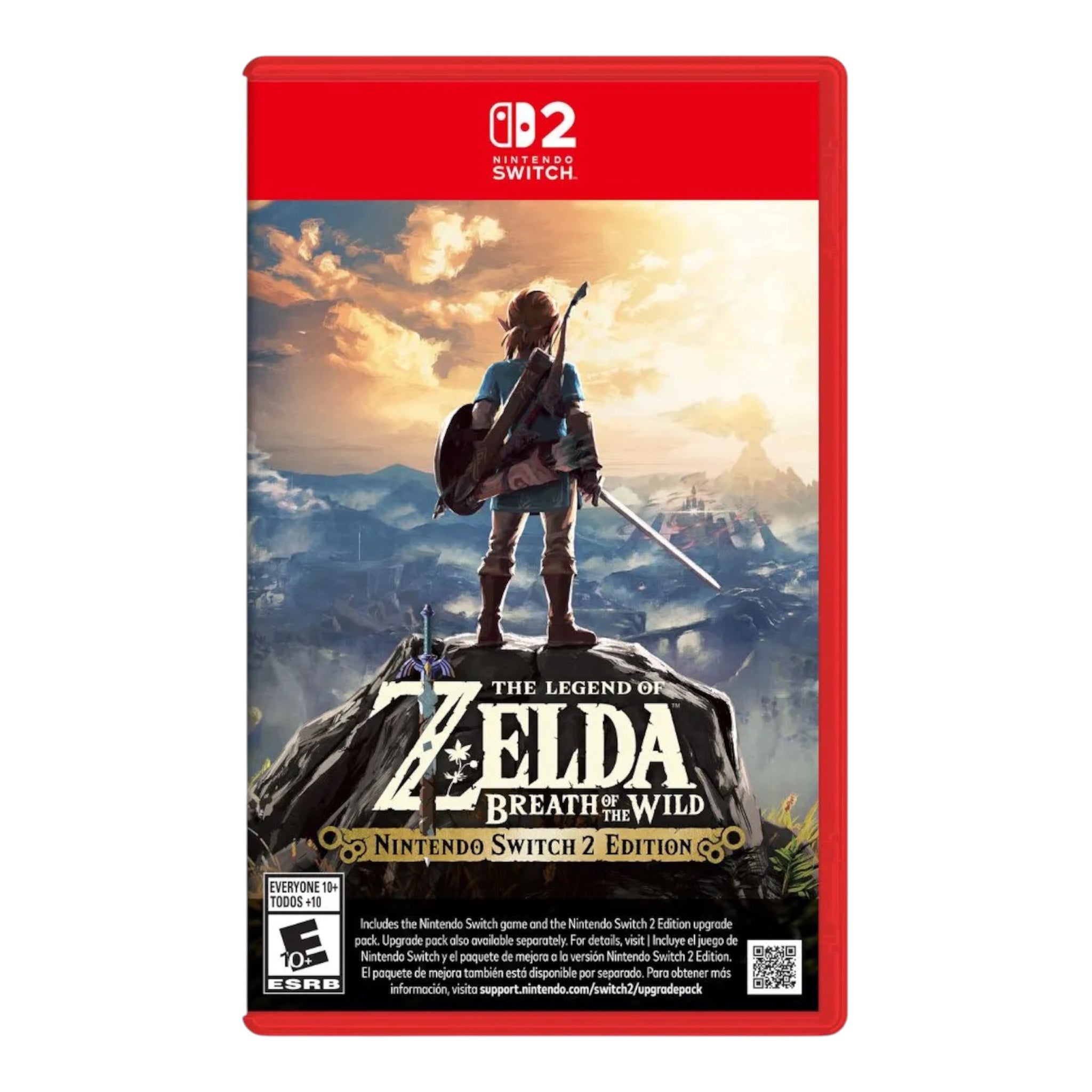 The Legends Of Zelda Bretah Of The Wild Switch 2 Juego Fisico