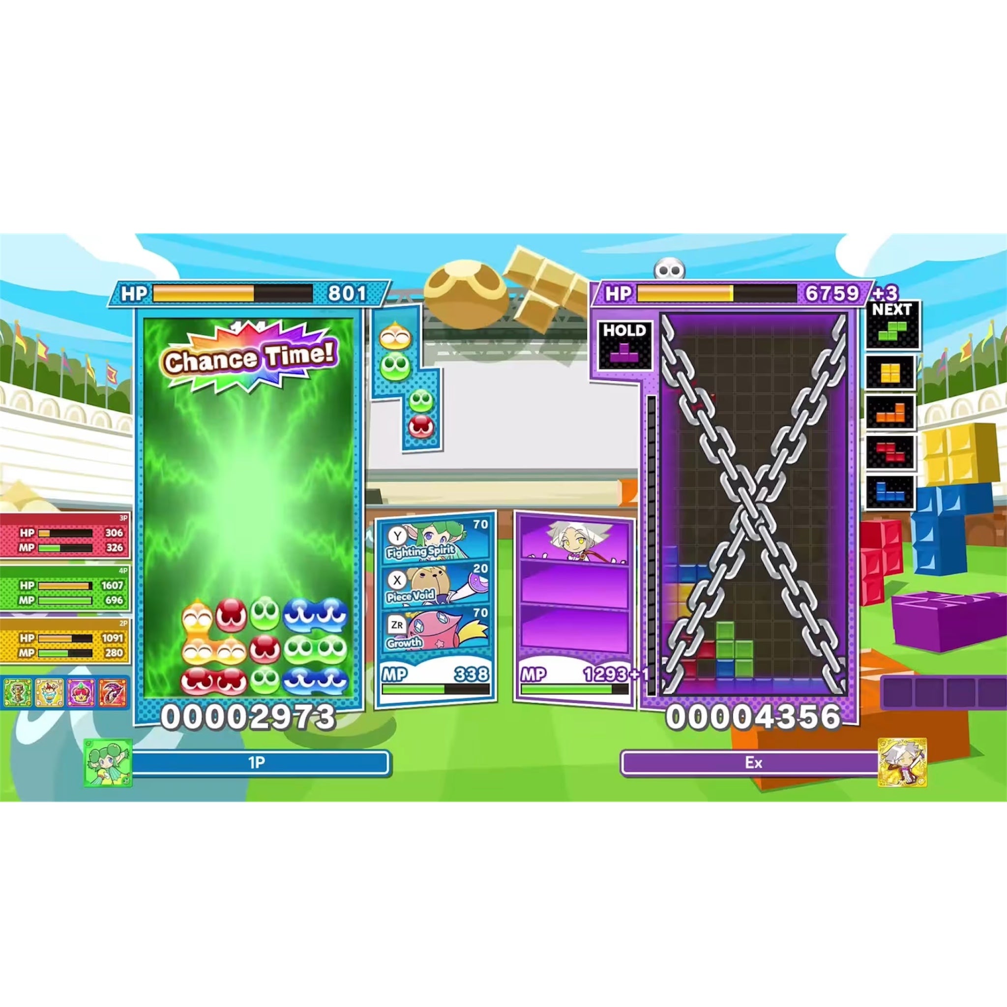 Puyo Puyo Tetris 2 Switch 2 Juego Fisico